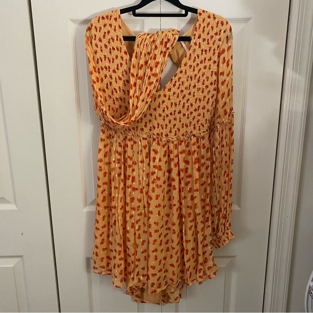 Free People Floral Flow Dress